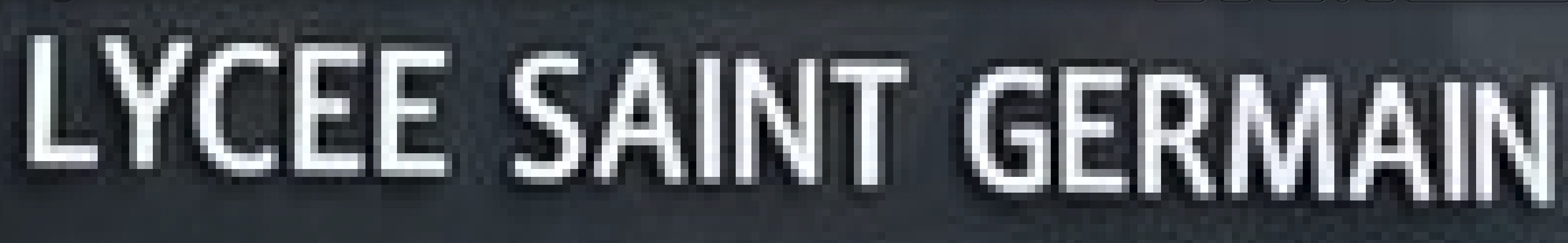 Façade du lycée (zoom)